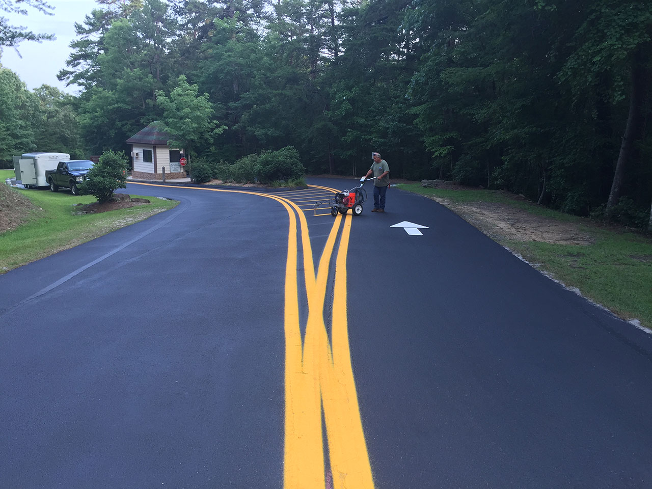 commercial sealcoating services